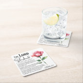 Psalm 23 De Heer is mijn Herder Kartonnen Onderzetters (Insitu)