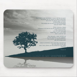 Psalm 23 - De HEER is mijn herder Muismat