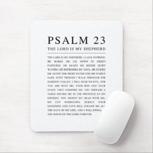 Psalm 23: De Heer is mijn Herder Muismat