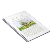 Psalm 23: De Heer is mijn Herder Notitieboek (Rechterzijde)
