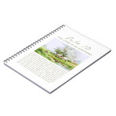 Psalm 23: De Heer is mijn Herder Notitieboek (Linkerzijde)