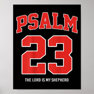 Psalm 23 De Heer is mijn Herder (op de rug) Poster