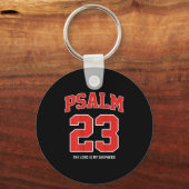 Psalm 23 De Heer is mijn Herder (op de rug) Sleutelhanger (Voorkant)