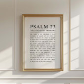 Psalm 23: De Heer is mijn Herder Poster