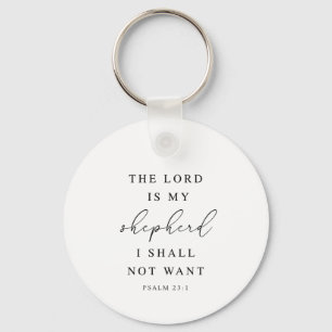 Psalm 23 De Heer is mijn Herder Sleutelhanger