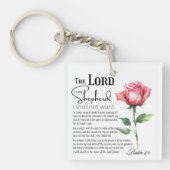 Psalm 23 De Heer is mijn Herder Sleutelhanger (voorkant)
