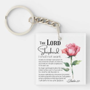Psalm 23 De Heer is mijn Herder Sleutelhanger