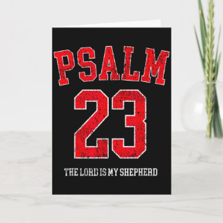 Psalm 23 De Heer Is Mijn Herder Vintage Christelij Kaart