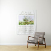 Psalm 23: De Heer is mijn herder Wandkleed (In situ)