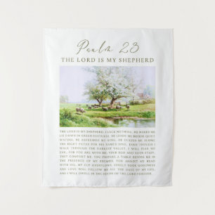 Psalm 23: De Heer is mijn herder Wandkleed