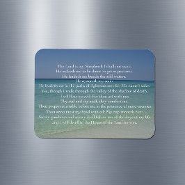 Psalm 23 De Heer is mijn Shepherd Beauful Beach Magneet