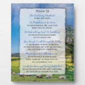 Psalm 23 - De Heer is mijn Shepherd Fotoplaat (Voorkant)