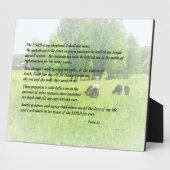 Psalm 23 De Heer is mijn Shepherd Fotoplaat (Zijkant)