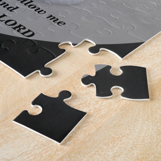 Psalm 23 De Heer is mijn Shepherd Legpuzzel (Zijkant)