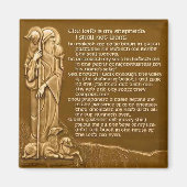 Psalm 23 De Heer is mijn Shepherd Magneet (Voorkant)