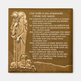 Psalm 23 De Heer is mijn Shepherd Magneet