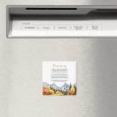 Psalm 23 De Heer is mijn Shepherd Magneet (Insitu (Vaatwasser))