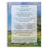 Psalm 23 - De Heer is mijn Shepherd Notitieboek (Voorkant)