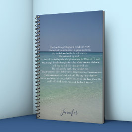 Psalm 23 De Heer is Mijn Shepherd Notitieboek