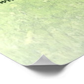 Psalm 23 De Heer is mijn Shepherd Poster (Hoek)