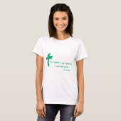 Psalm 23: De Heer is mijn Shepherd T-shirt (Voorkant volledig)