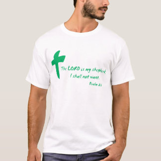 Psalm 23: De Heer is mijn Shepherd T-shirt