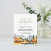 Psalm 23 De Heere is mijn Herder Briefkaart (Staand voorkant)
