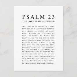 Psalm 23 De Heere is mijn Herder Briefkaart