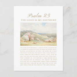 Psalm 23 De Heere is mijn Herder Briefkaart