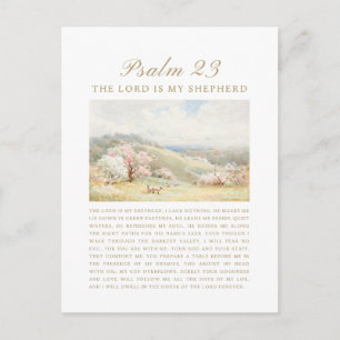 Psalm 23 De Heere is mijn Herder Briefkaart