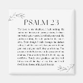 Psalm 23 De Heere is mijn Herder Magneet (Voorkant)