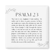 Psalm 23 De Heere is mijn Herder