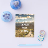 Psalm 23 De HEERE is mijn herder, Schriftposter Flyer (Enkel)