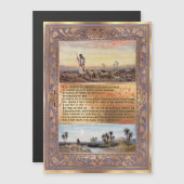 Psalm 23 De Here is mijn Herder, Een lied van Davi (Voorkant / Achterkant)