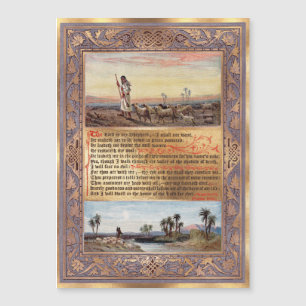 Psalm 23 De Here is mijn Herder, Een lied van Davi
