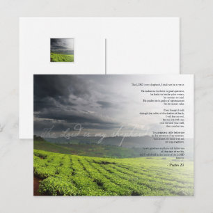 Psalm 23 De LORD is mijn herder - Bijbel Briefkaart