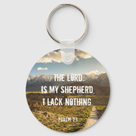 Psalm 23 De LORD is mijn herder, Manuscript Sleutelhanger