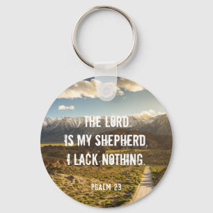 Psalm 23 De LORD is mijn herder, Manuscript Sleutelhanger