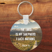 Psalm 23 De LORD is mijn herder, Manuscript Sleutelhanger (Voorkant)