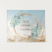 Psalm 23 De LORD is mijn herder, Manuscript Wandkleed (Voorkant (horizontaal))