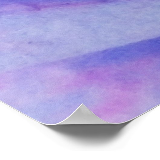 Psalm 23, een lied van David Print, waardevol Post Poster (Hoek)