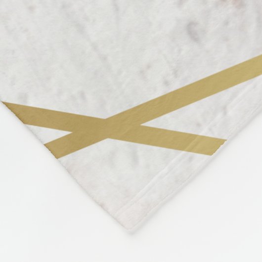 Psalm 23 florale vlootsdeken fleece deken (Hoek)