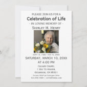 Psalm 23 Fotokruis Viering van de begrafenis van h Kaart (Achterkant)