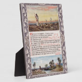 Psalm 23  fotoplaat (Zijkant)