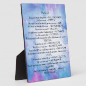 psalm 23 fotoplaat (Zijkant)