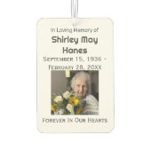 Psalm 23 Gedenkteken bij zonsondergang Luchtverfrisser (Achterkant)