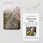 Psalm 23 Gedenkteken Kaart Visitekaartje (Voorkant / Achterkant)