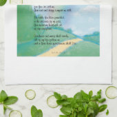 Psalm 23-gedicht theedoek (Gevouwen)