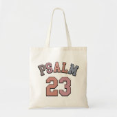 Psalm 23 Geloofsgebaseerd Inspirerend Tote Bag (Voorkant)