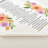 Psalm 23 Geometrisch Lijst Sherpa Deken (3/4)